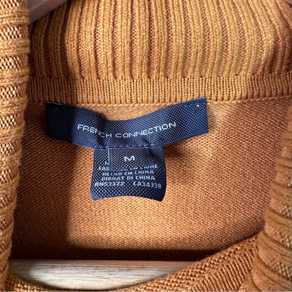 French Connection mustard Yellow‎ Turtleneck long sleeve - Picture 5 of 7